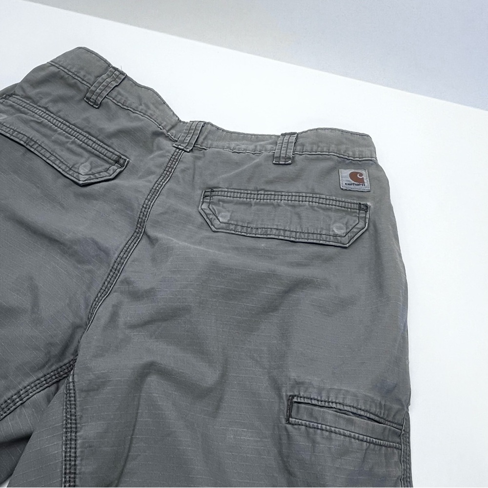 Carhartt Men's Gray Flat Front Shorts - Picture 10 of 11